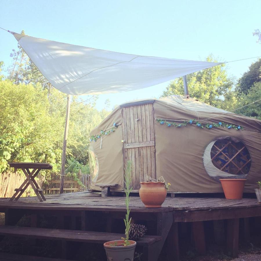 Star Gazing Luxury Yurt With River Views, Off Grid Eco Living Vale do Barco 외부 사진