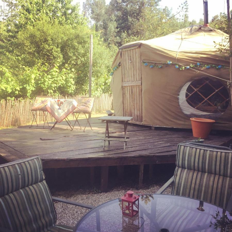 Star Gazing Luxury Yurt With River Views, Off Grid Eco Living Vale do Barco 외부 사진